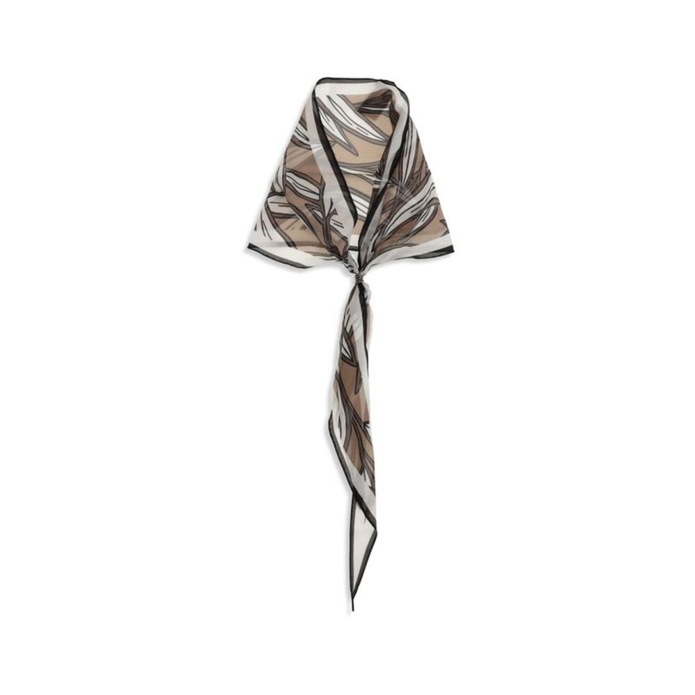 Brunello Cucinelli Beige Silk Women's Foulard